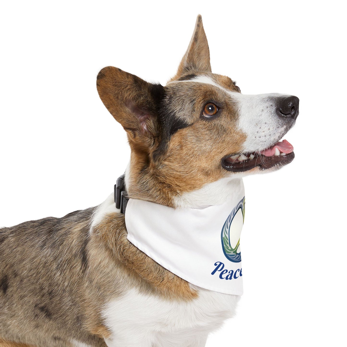 Pet Bandana Collar | "Peace & Love"