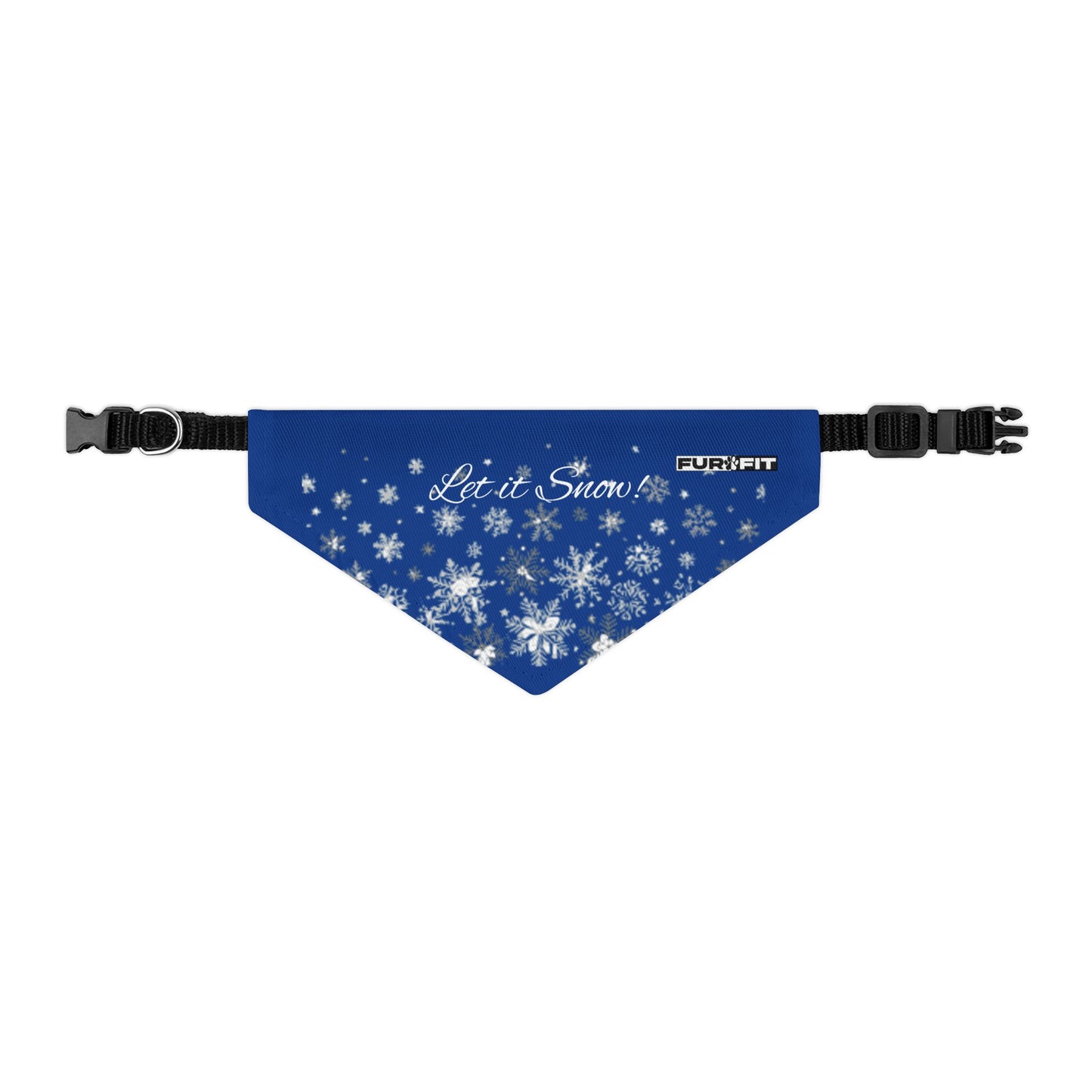 Pet Bandana Collar | "Let it Snow"