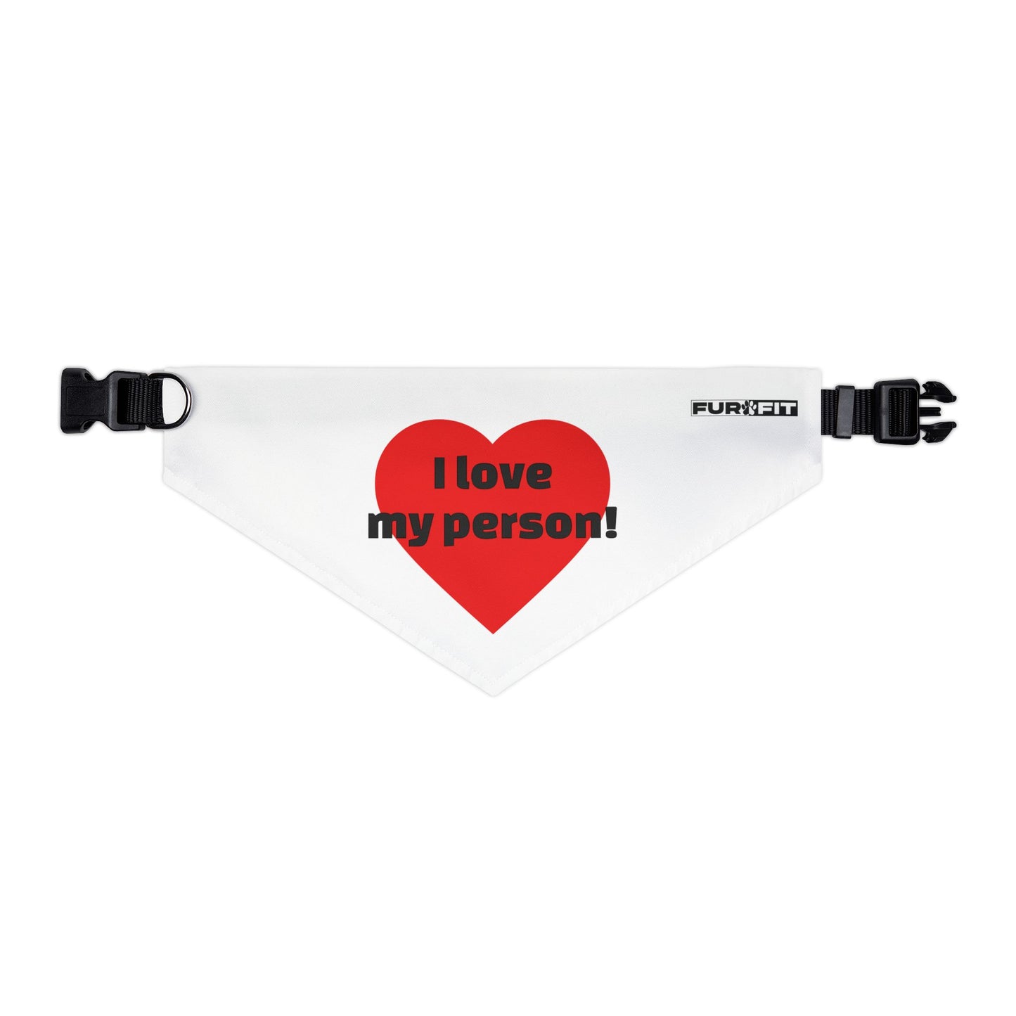 Pet Bandana Collar | "I love my person!"