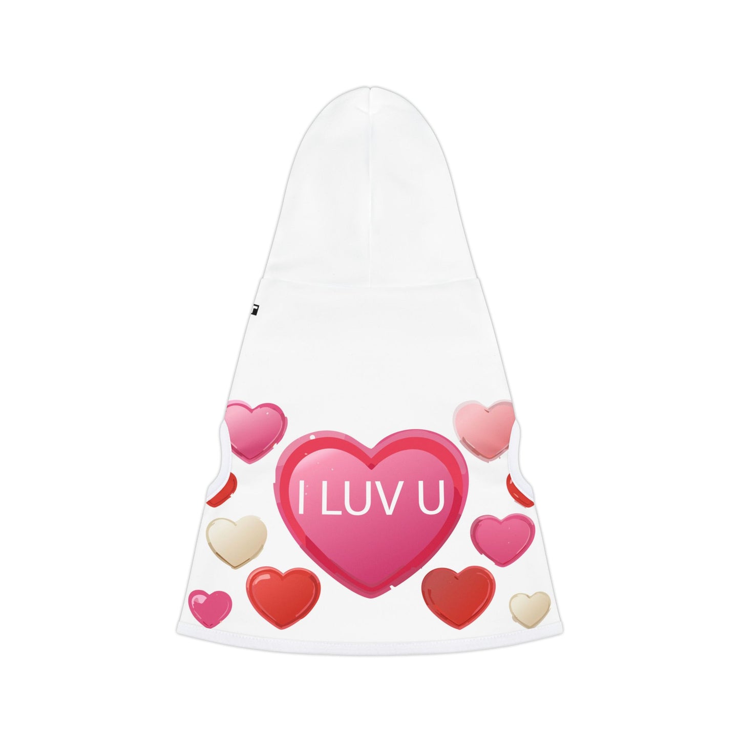 Pet Hoodie | "I Luv U"