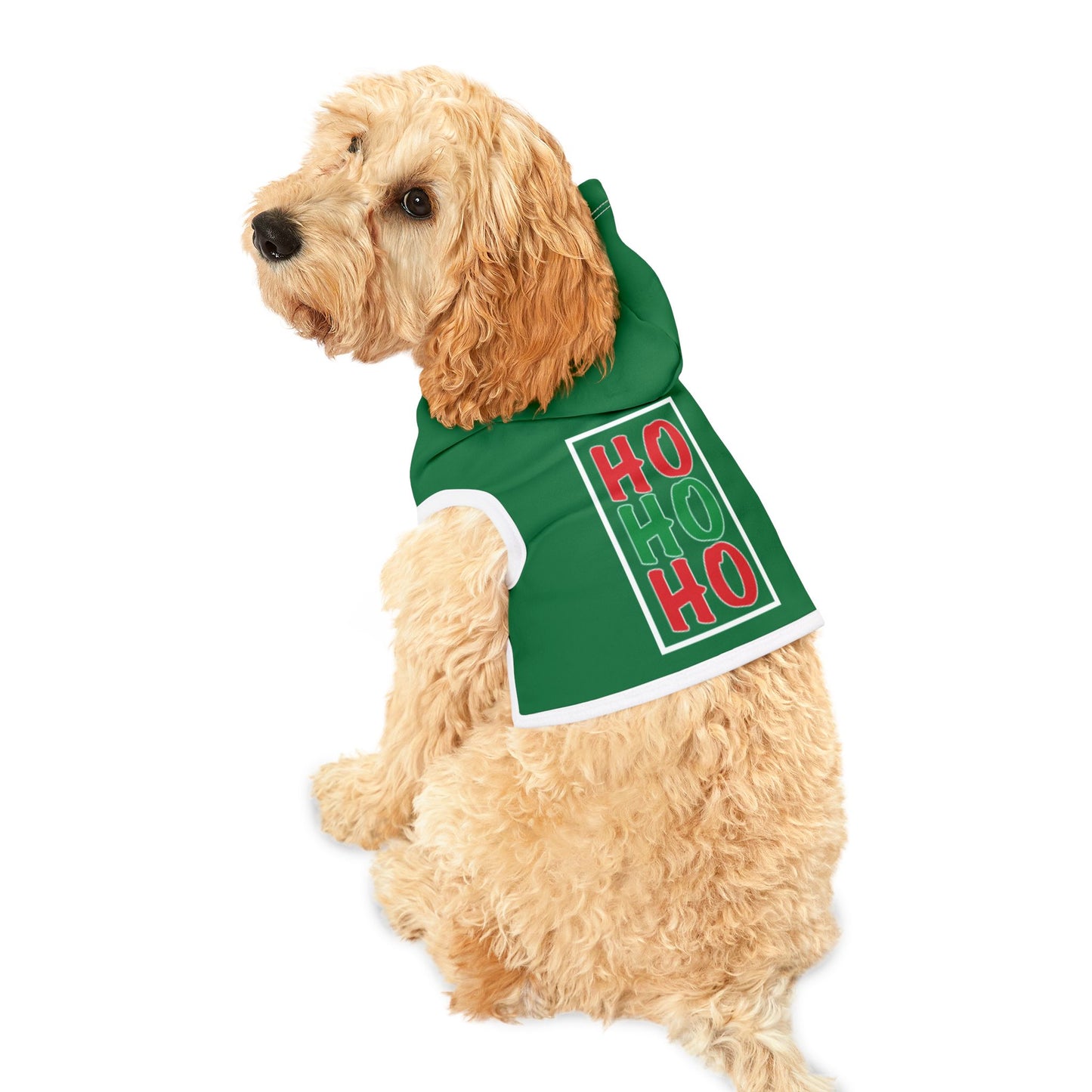 Pet Hoodie | "HO HO HO" for Christmas