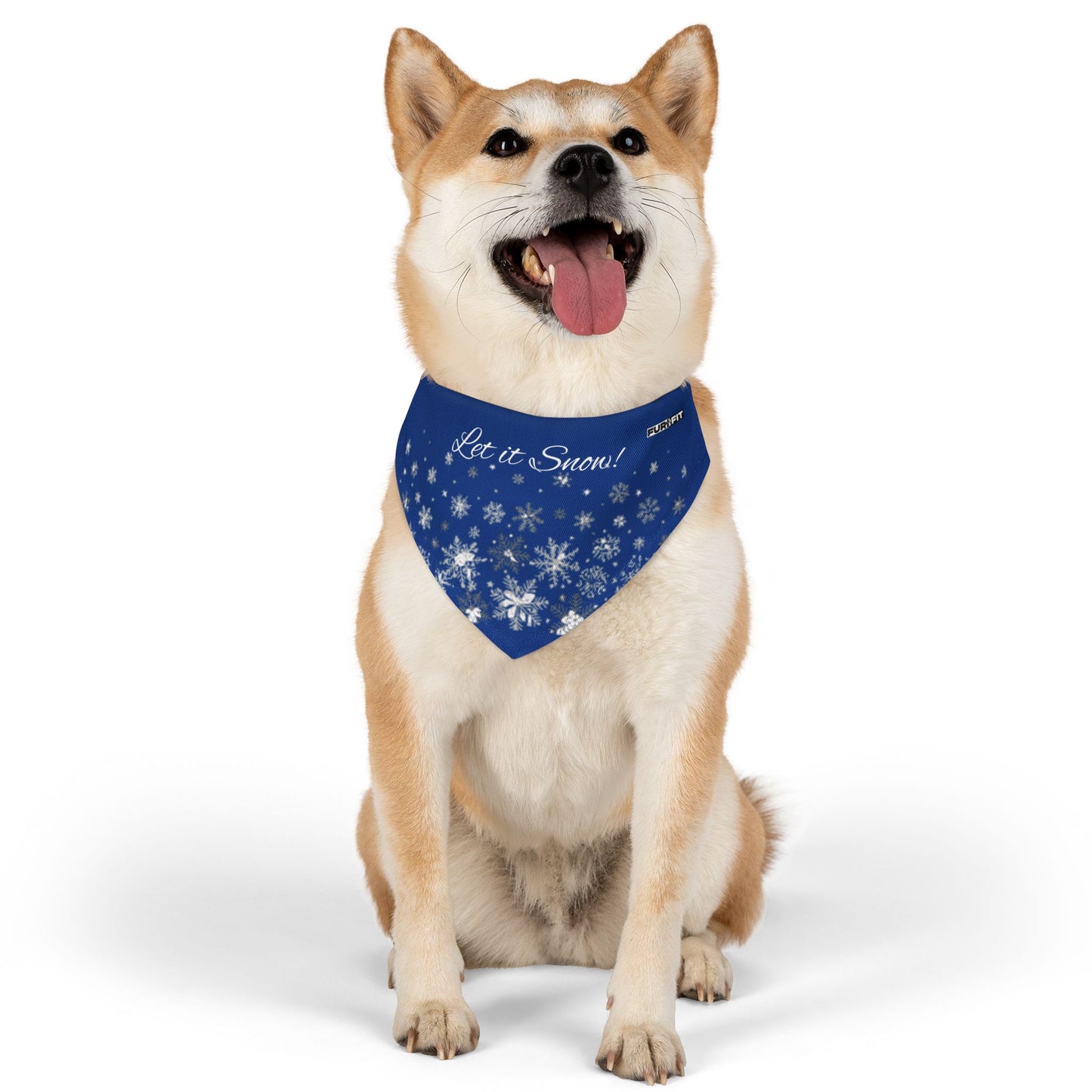 Pet Bandana Collar | "Let it Snow"