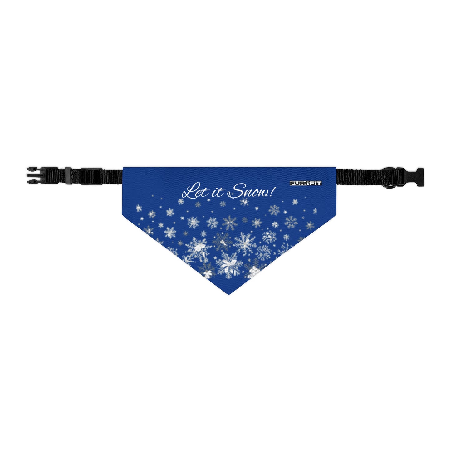 Pet Bandana Collar | "Let it Snow"