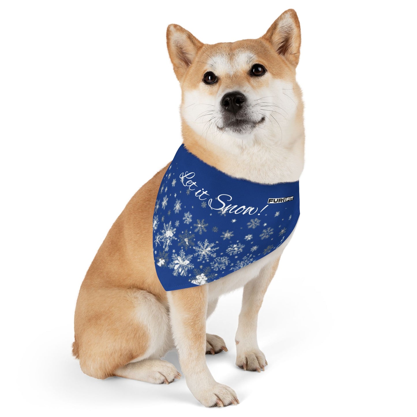 Pet Bandana Collar | "Let it Snow"