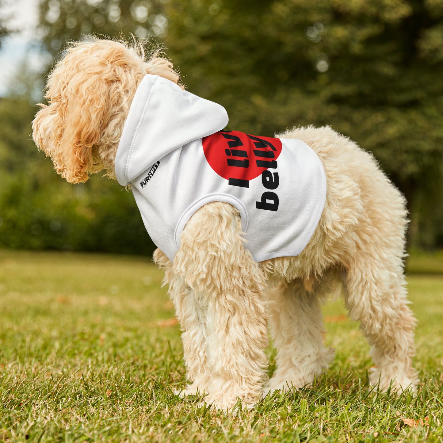 Pet Hoodie | "I live for belly rubs!"