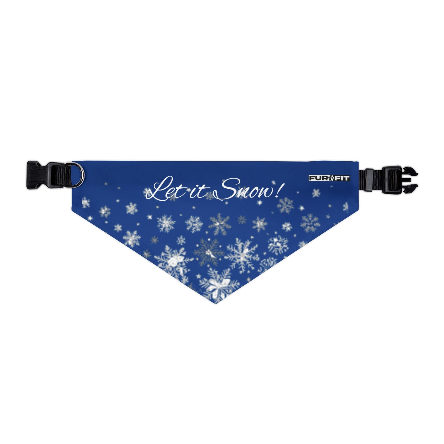 Pet Bandana Collar | "Let it Snow"
