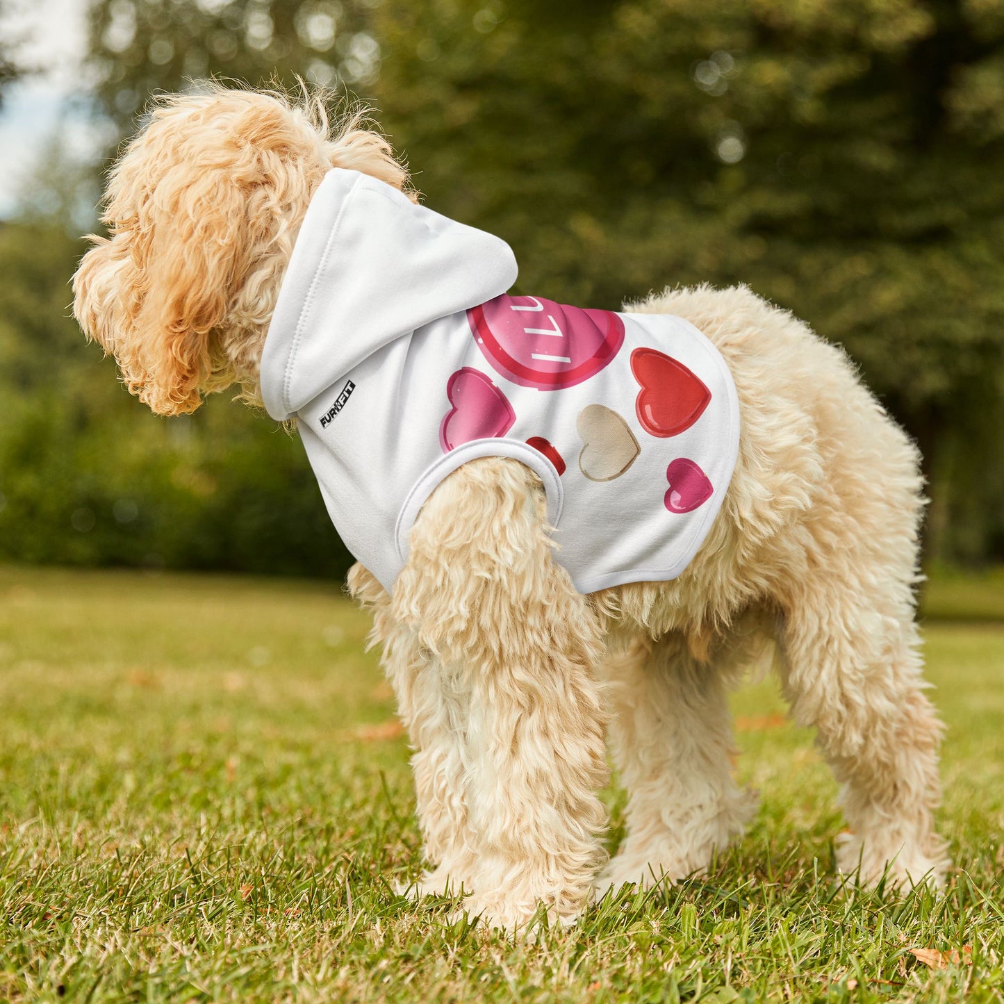 Pet Hoodie | "I Luv U"