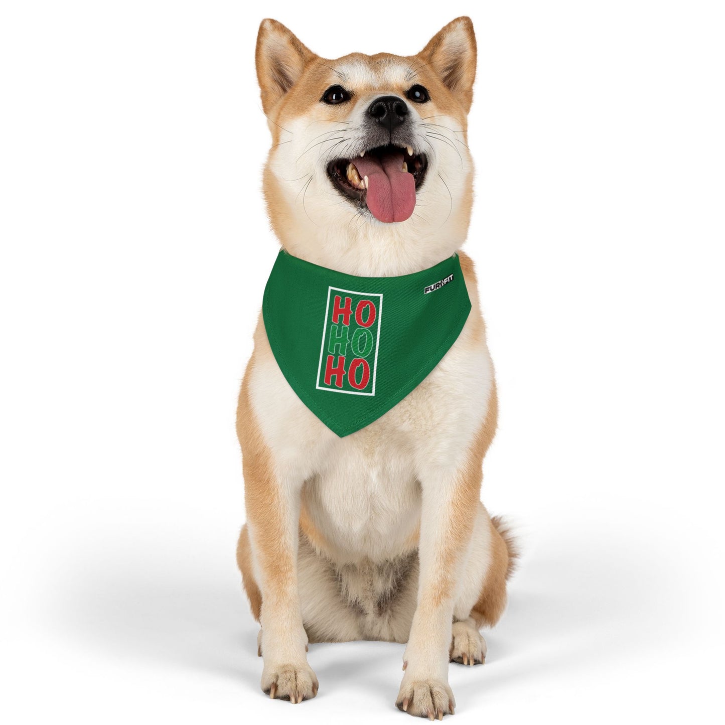 Pet Bandana Collar | "Ho Ho Ho" for Christmas