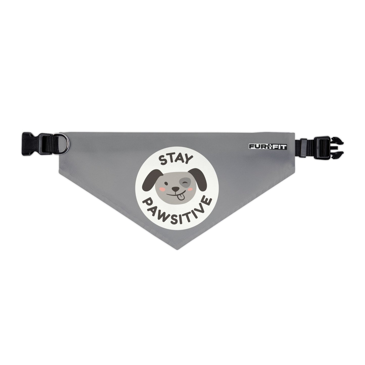 Pet Bandana Collar | "Stay Pawsitive"