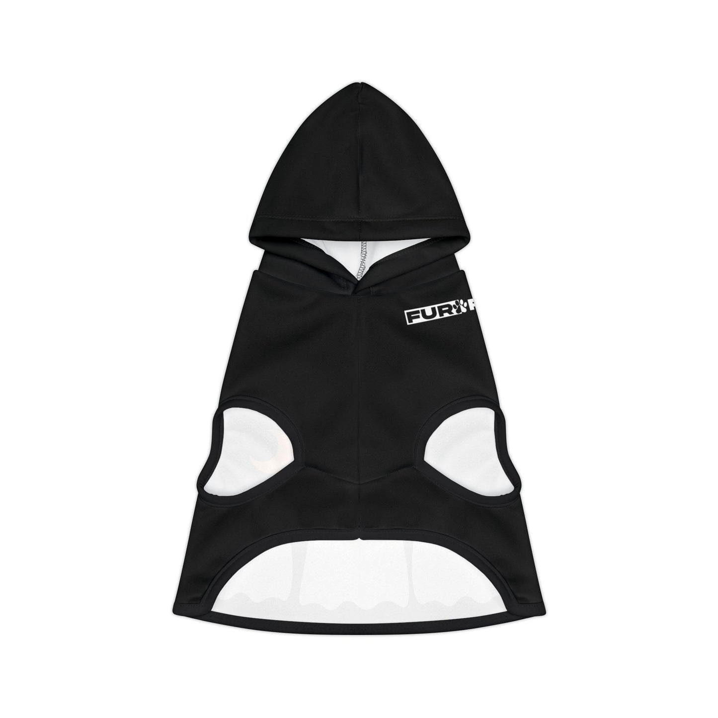 Pet Hoodie | Halloween with Ghosts (on Black)