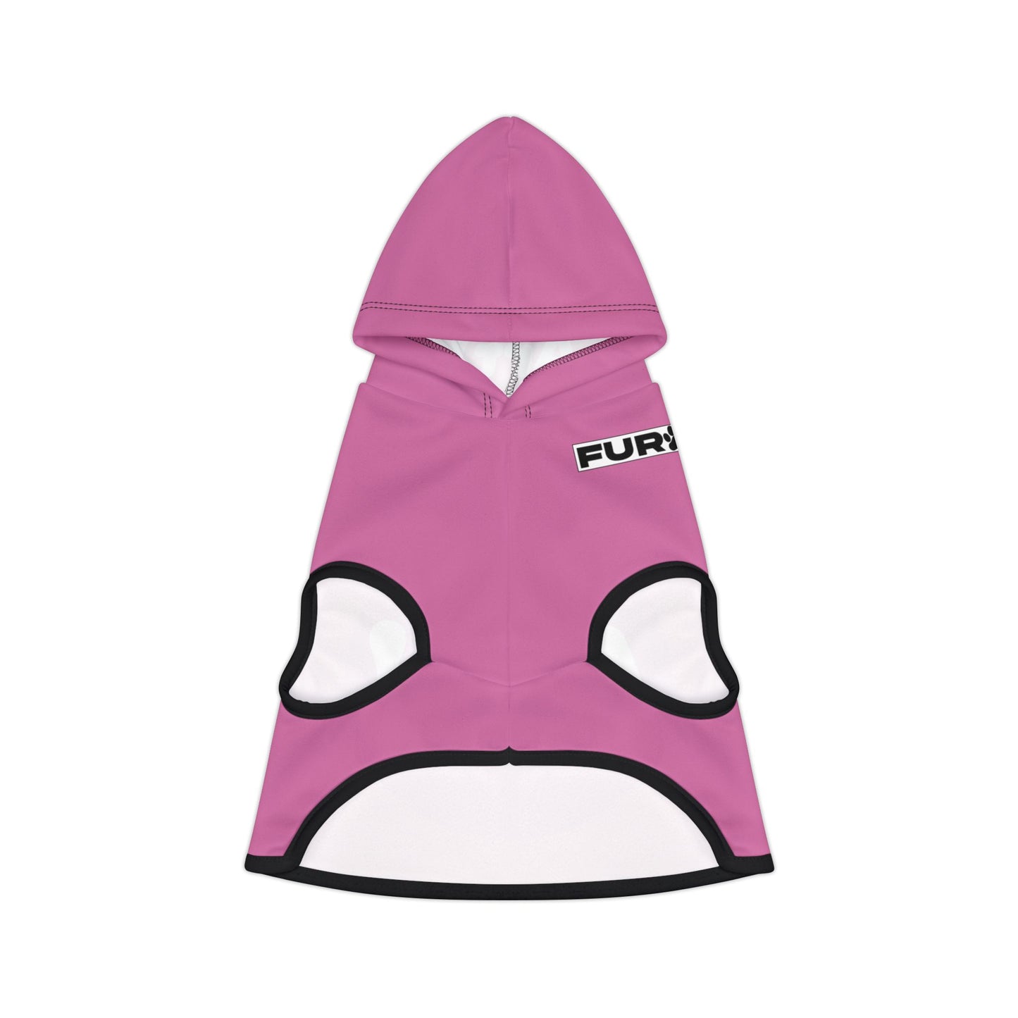 Pet Hoodie | "Arf!" (on Pink)