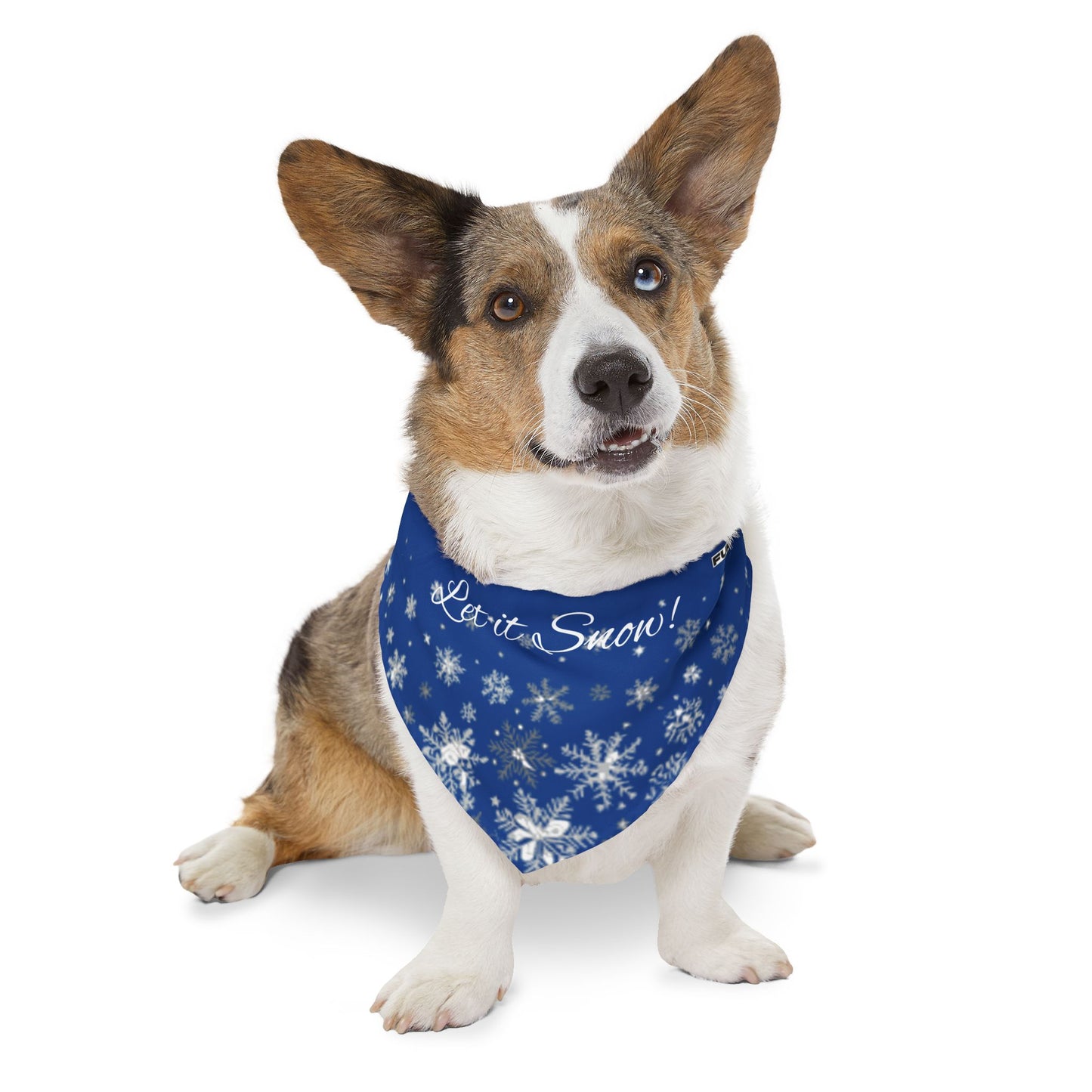 Pet Bandana Collar | "Let it Snow"