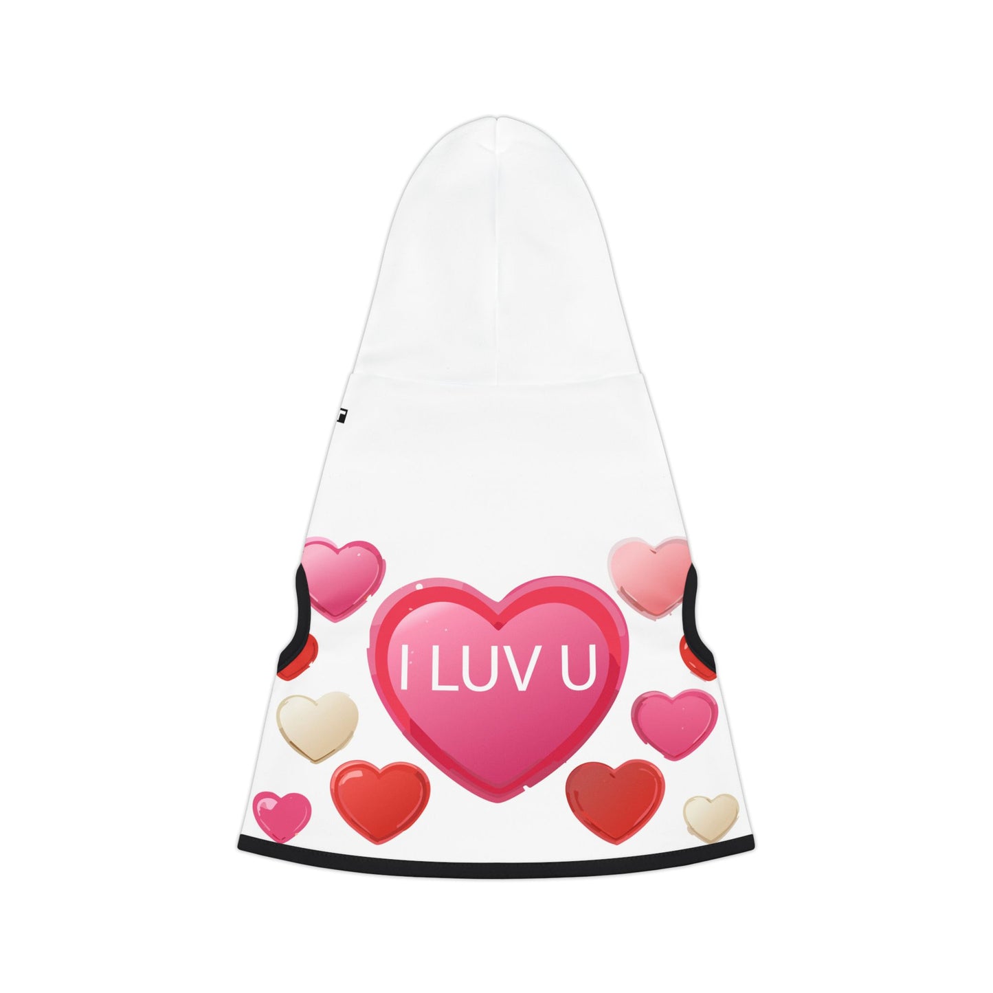 Pet Hoodie | "I Luv U"