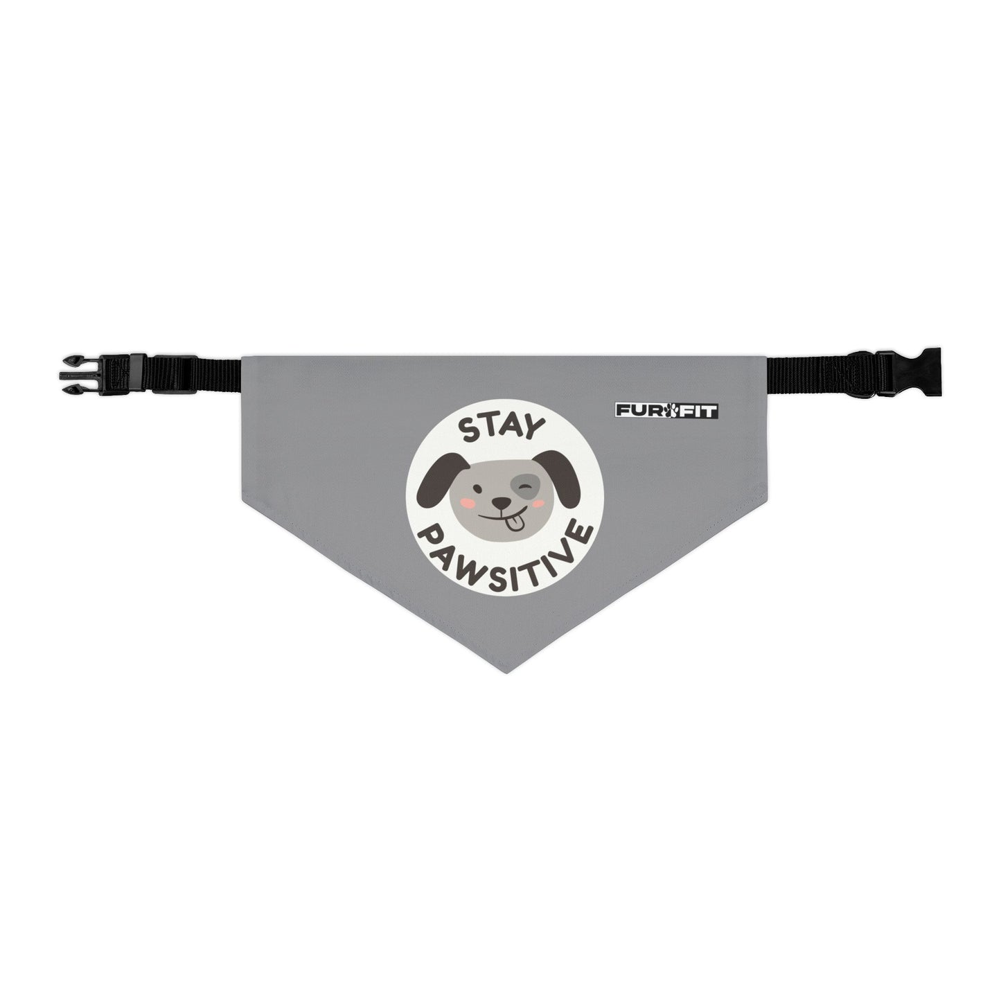 Pet Bandana Collar | "Stay Pawsitive"