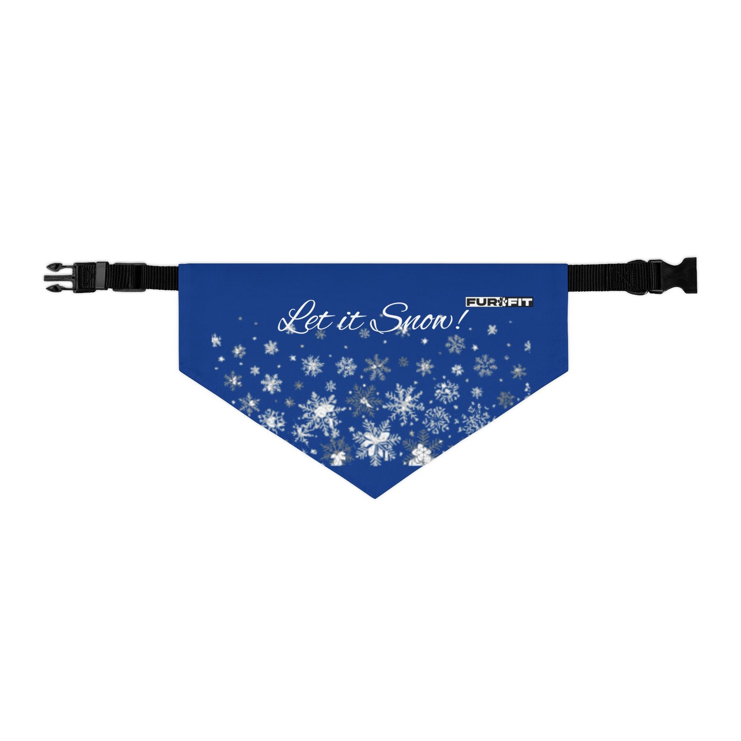 Pet Bandana Collar | "Let it Snow"