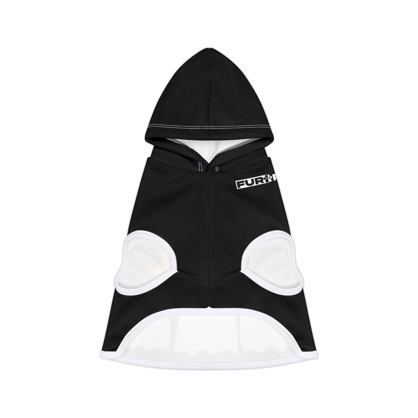 Pet Hoodie | Halloween with Ghosts (on Black)