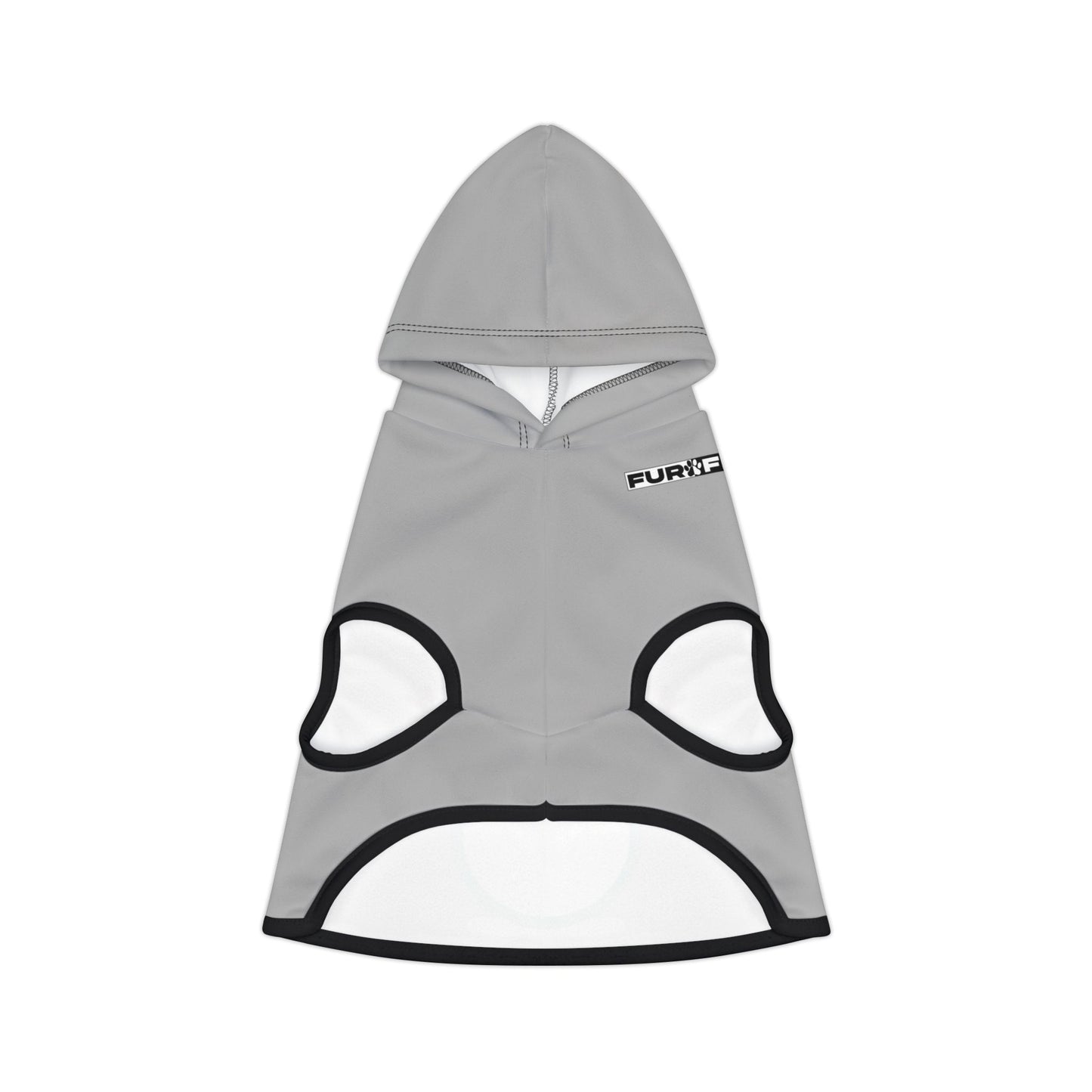 Pet Hoodie | "Snowman" (on Gray)