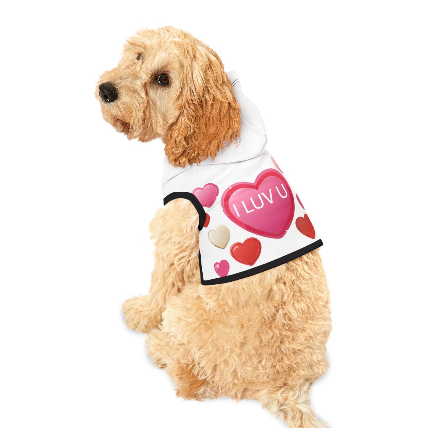 Pet Hoodie | "I Luv U"