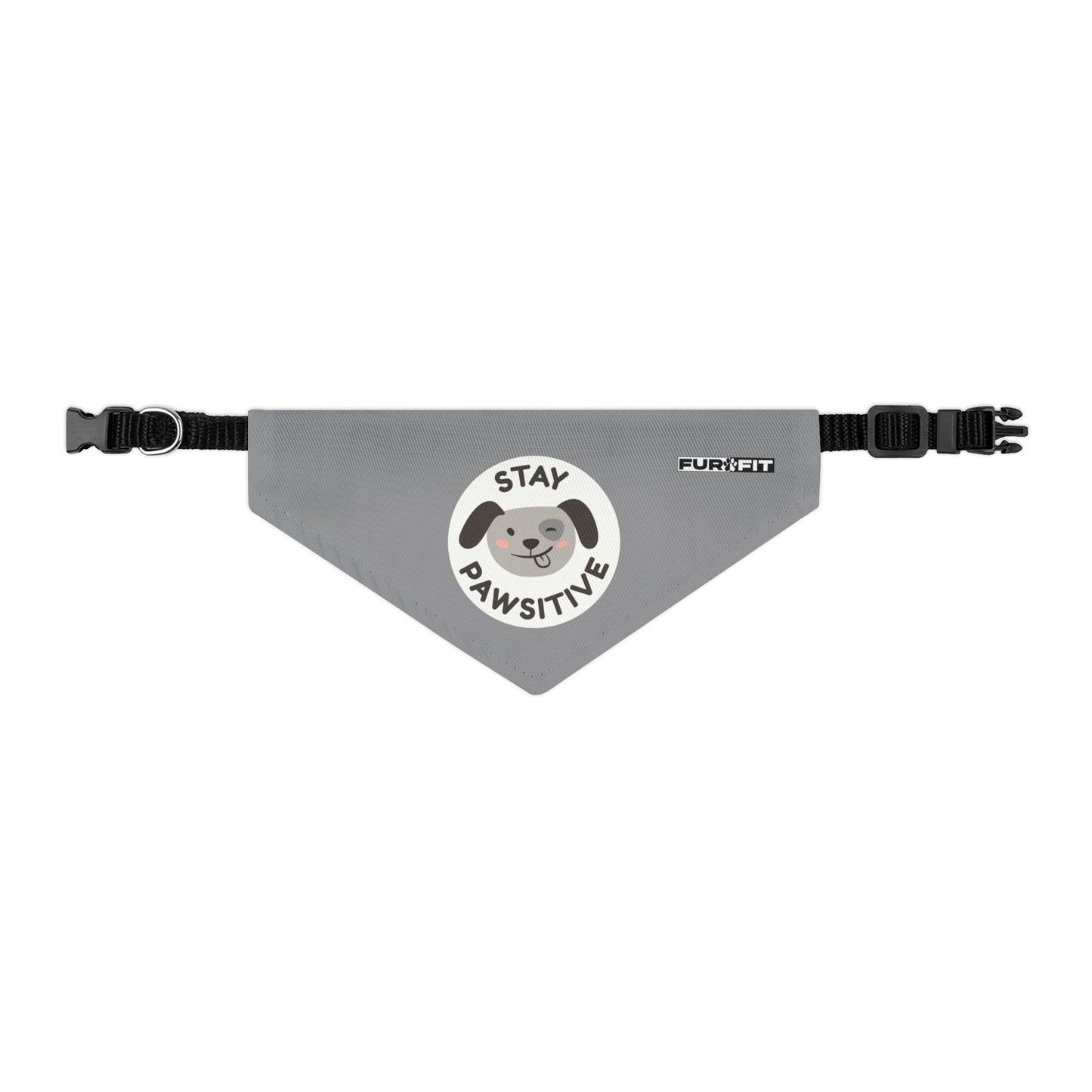 Pet Bandana Collar | "Stay Pawsitive"