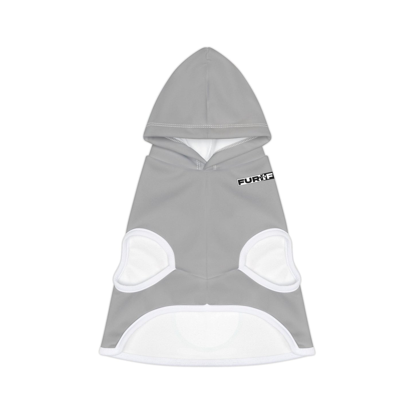 Pet Hoodie | "Snowman" (on Gray)