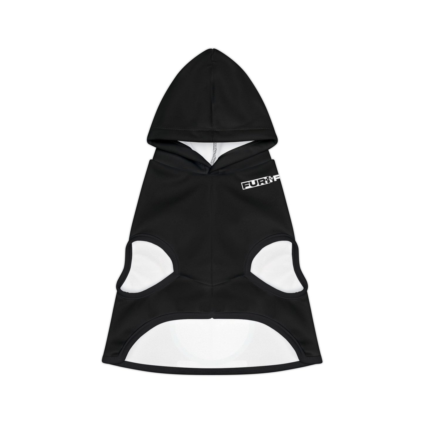 Pet Hoodie | "Snowman" (on Black)